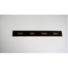 CLANSMAN FREQUENCY DESIGNATION DECAL 